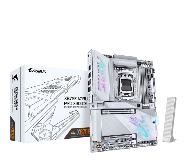 GIGABYTE X870E AORUS PRO X3D ICE X870E A PRO X ICE - 1366860 - zdjęcie